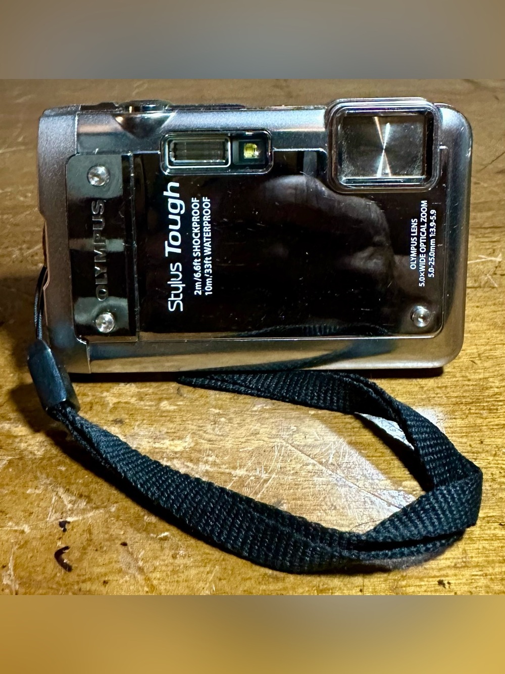 Olympus Stylus Tough 8010 14MP 5x Wide Optical Zoom Shockproof Digital Camera